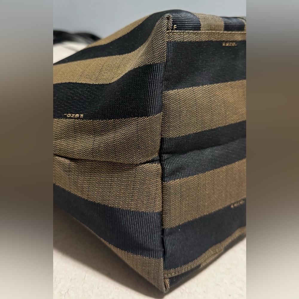 Fendi Pequin Zip Large Tote Bag - Picture 9 of 16